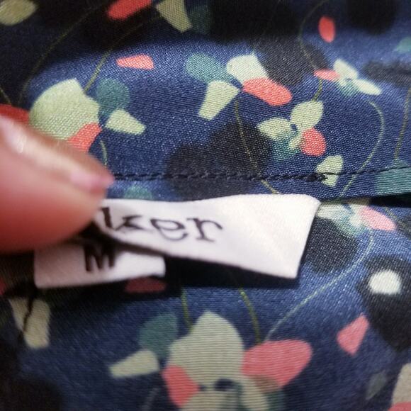 Tucker NYC 100% Silk Floral Print Dress - Picture 3 of 14